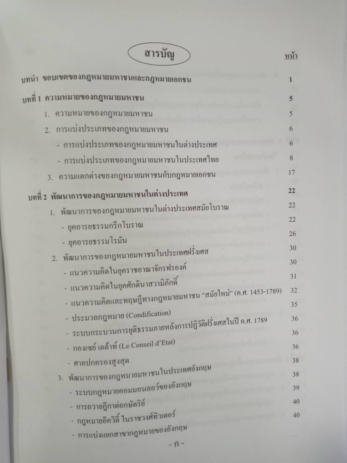 หลักกฎหมายมหาชน PRINCIPLES OF PUBLIC LAW