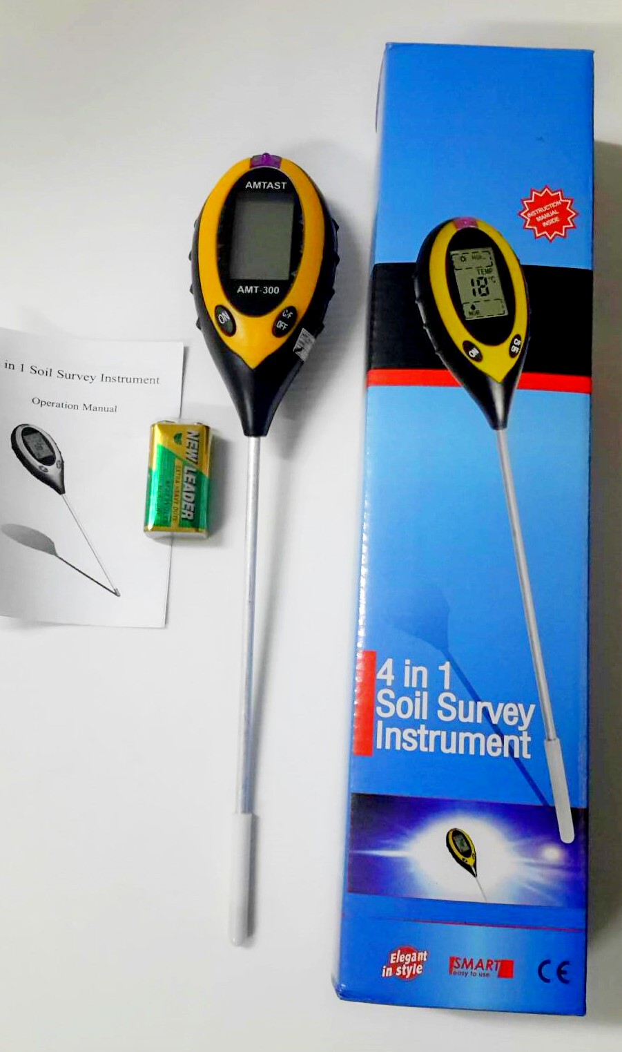 pH Meter สำหรับวัดค่าในดินและวัสดุปลูกทุกชนิด