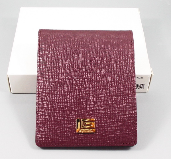 กระเป๋าสตางค์ Guy Laroche ม่วงเปลือกมังคุด ใหม่ แท้
