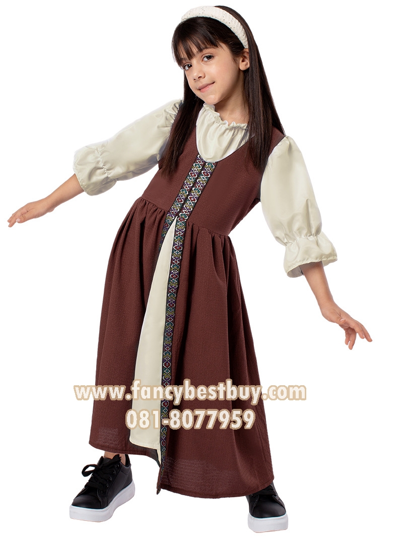 ชุดประจำชาติเบลเยี่ยม ชุดเบลเยี่ยม Belgium Costume Size M115-125, L 125-135