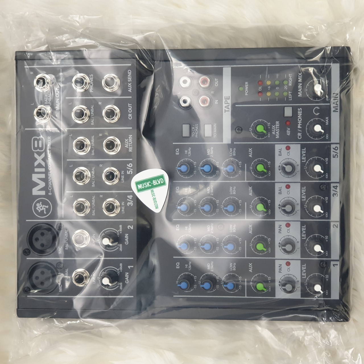 Mackie Mix8 8-channel Compact Mixer