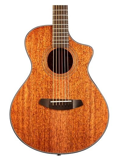 Breedlove Organic Collection Wildwood Companion Cutaway CE Acoustic-Electric Guitar Natural