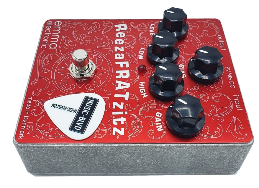 EMMA ReezaFRATZzitz II Overdrive and Distortion Guitar Effects Pedal