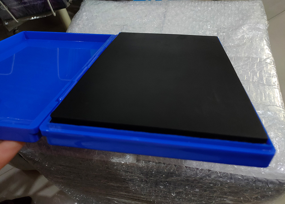 ตลับหมึกพิมพ์ลายนิ้วมือ 9 x 6 นิ้ว ฝาพับ