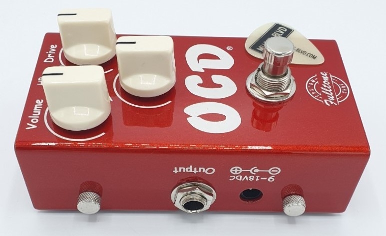 Fulltone Custom Shop Limited-Edition Custom Shop Candy Apple Red OCD Overdrive Effects Pedal