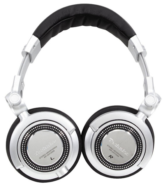 Panasonic Technics RP-DH1250-S Pro DJ Headphones Silver