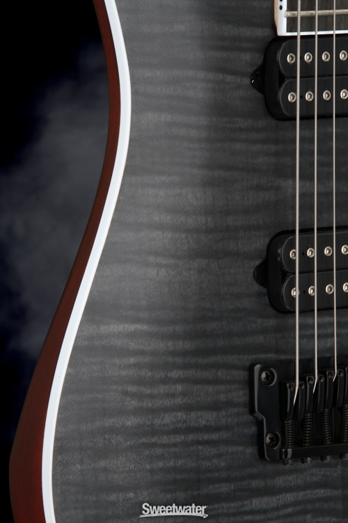 Ibanez RGAIX7FM RGA Iron Label - Transparent Gray Flat