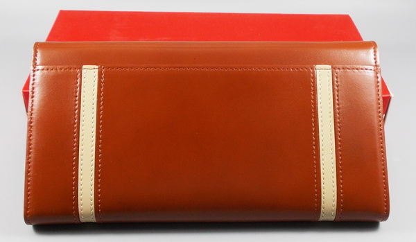 กระเป๋าสตางค์ ELLE น้ำตาล ใหม่ แท้