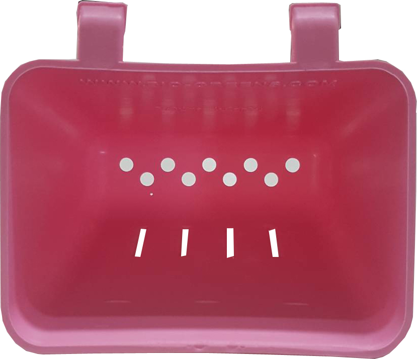 กระถางต้นไม้สวนแนวตั้ง ขนาดเล็ก สีชมพู