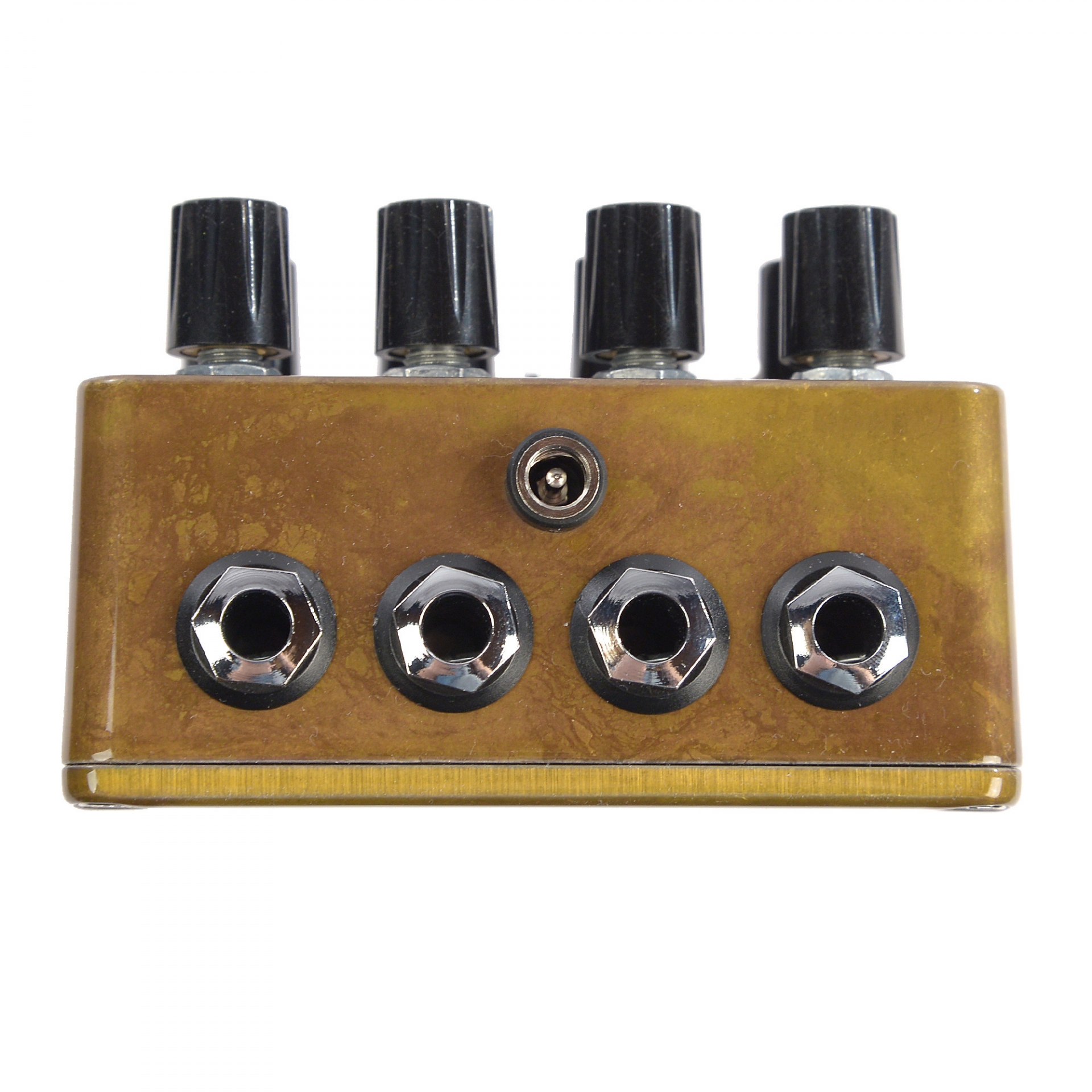 Earthquaker Devices Avalanche Run Stereo Delay and Reverb LTD Gold and Black
