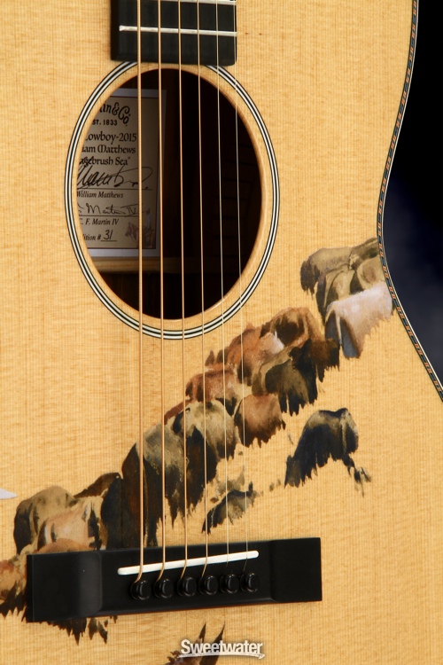 Martin LE-Cowboy-2015 - Natural with William Matthews Cowboy Top