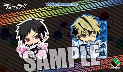 เข็มกลัด Durarara!! Chibi Izaya Psychedelic Ver. & Chibi Shizuo Tsugaru Ver. (แท้)