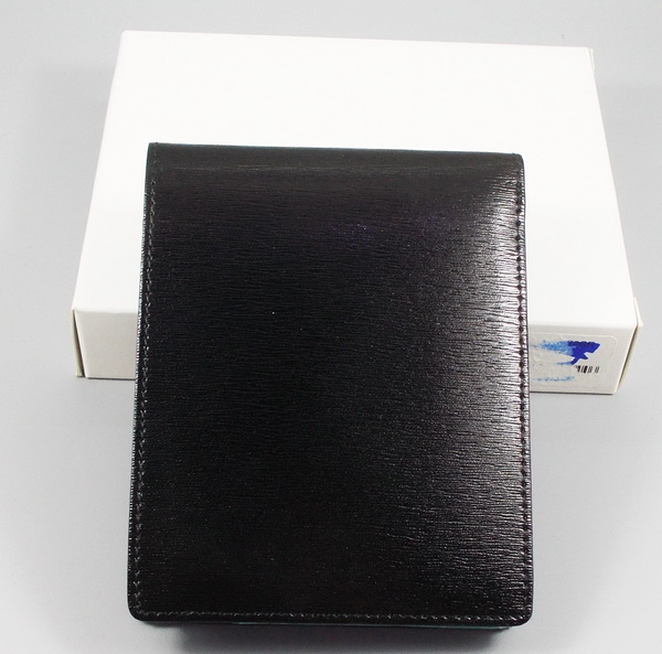 กระเป่าสตางค์ LOUIS FONTAINE ดำ-ฟ้าเขียว ใหม่ แท้