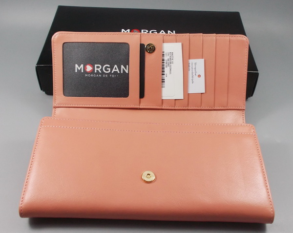 กระเป๋าสตางค์ MORGAN พีช ใหม่ แท้