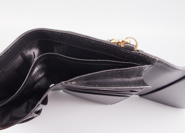 กระเป๋าสตางค์ ELLE ดำมีหู ใหม่ แท้