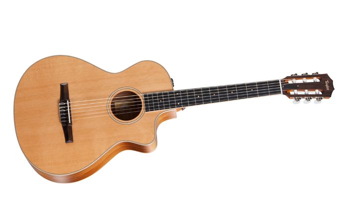 Taylor 2012 Fall Limited Concert Nylon String Acoustic-Electric Guitar Natural
