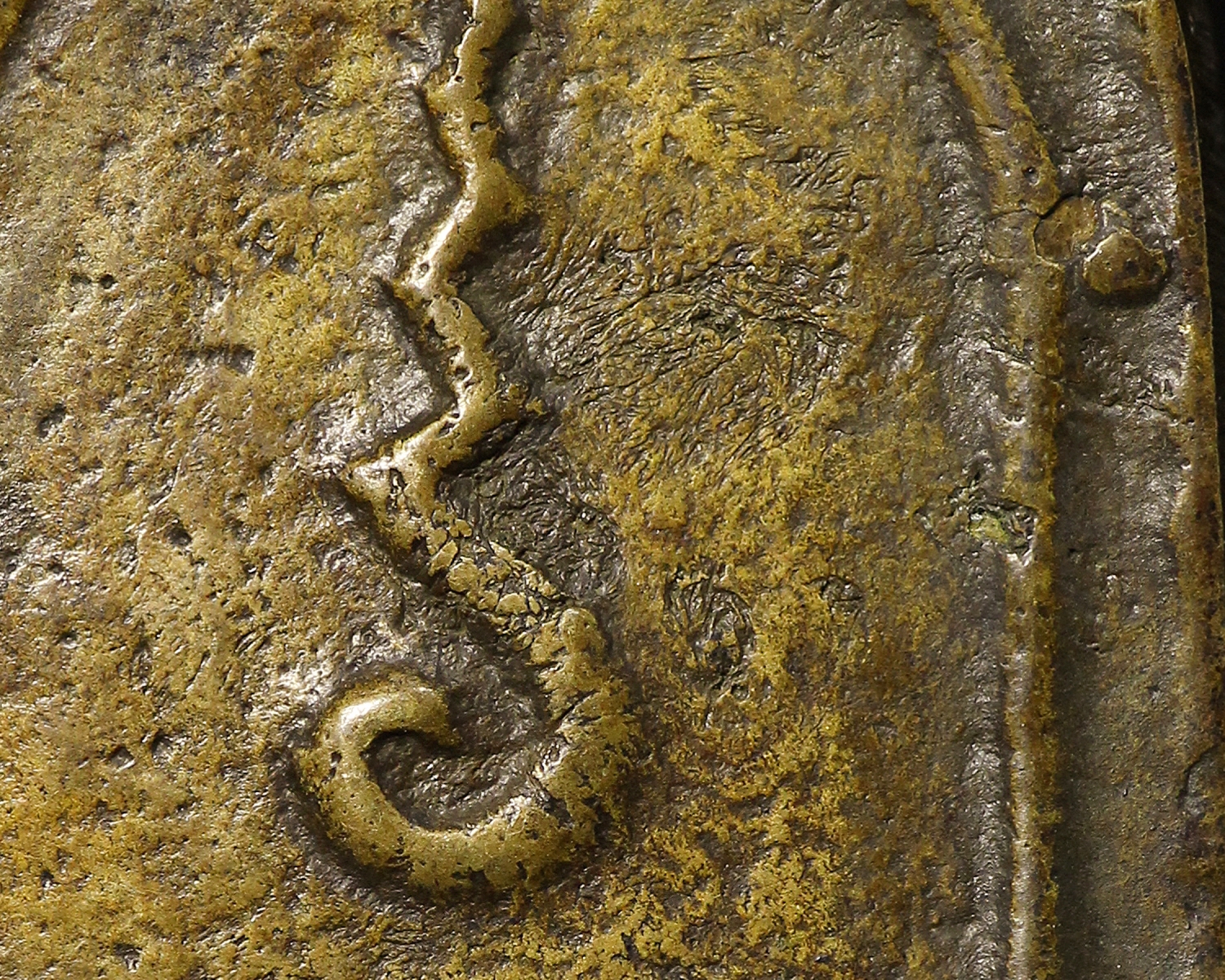 เหรียญหล่อโบราณ รุ่นแรก หลวงพ่อทา วัดพะเนีงแตก จ.นครปฐม