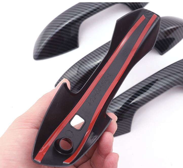 เบ้ารองมือเปิด+ครอบมือจับ สำหรับรตยนต์ไฟฟ้า BYD Atto 3 บีวายดี อัตโต 3