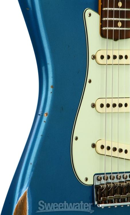Fender Custom Shop 1961 Relic Stratocaster - Aged Lake Placid Blue, 2016 Collection