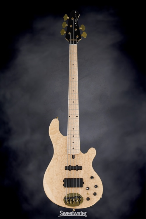 Lakland 55-94 Deluxe, Exotic Top - Birdseye Maple with Maple fingerboard