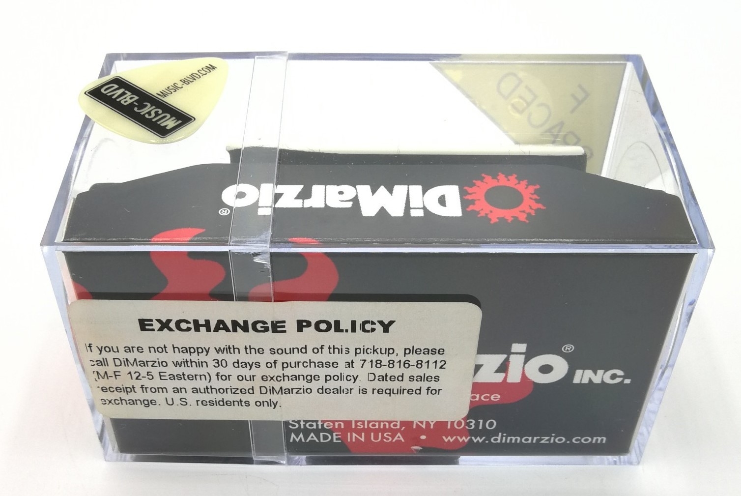 DiMarzio Dominion DP245FBC Zebra Bridge Pickup