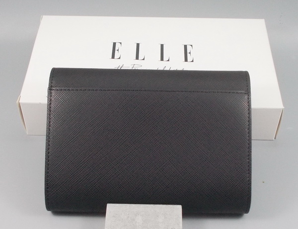 กระเป๋าสตางค์ ELLE ดำ ใหม่ แท้