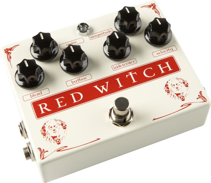 Red Witch Medusa Chorus and Tremolo Guitar Effects Pedal