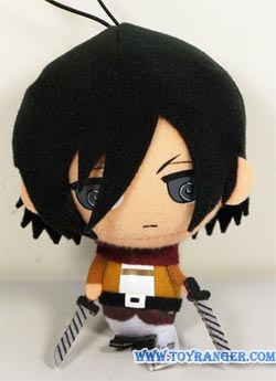 ตุ๊กตา Chibi Attack on Titan : Mikasa Ackerman (แท้)