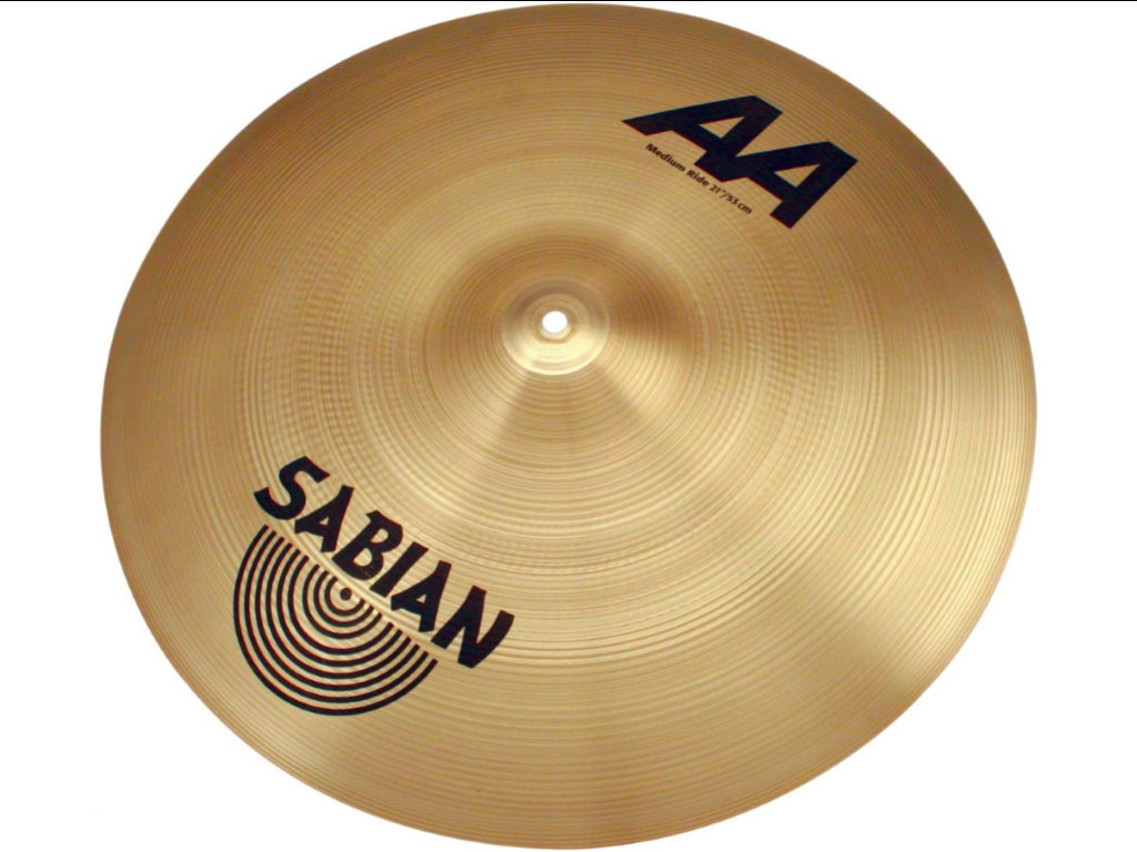 Sabian AA Medium Ride Cymbal 21 Inch