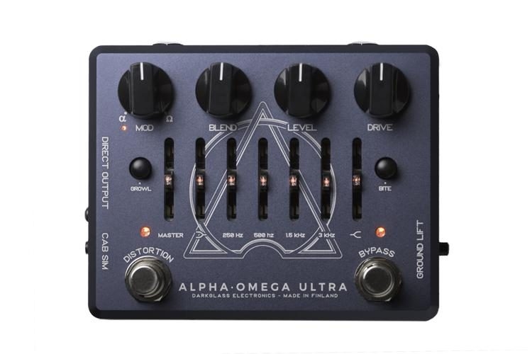 Darkglass Alpha Omega Ultra Dual Bass Preamp OD Pedal