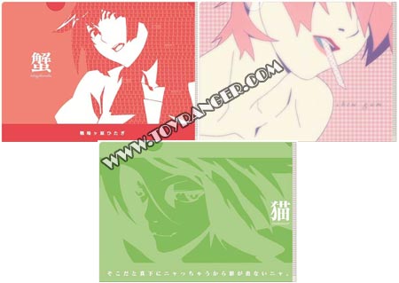 แฟ้ม Bakemonogtari SET ชุดงานจับฉลาก (แท้)