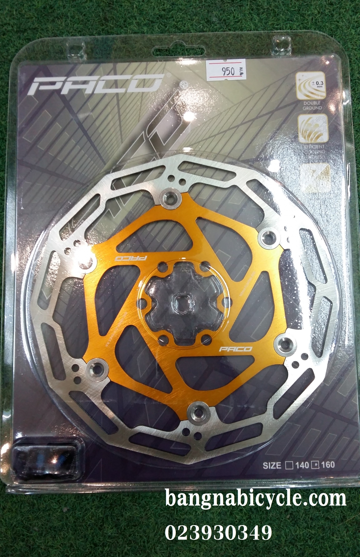 [SALE 40%] ใบดิสแต่ง Paco 160 mm 6 รู