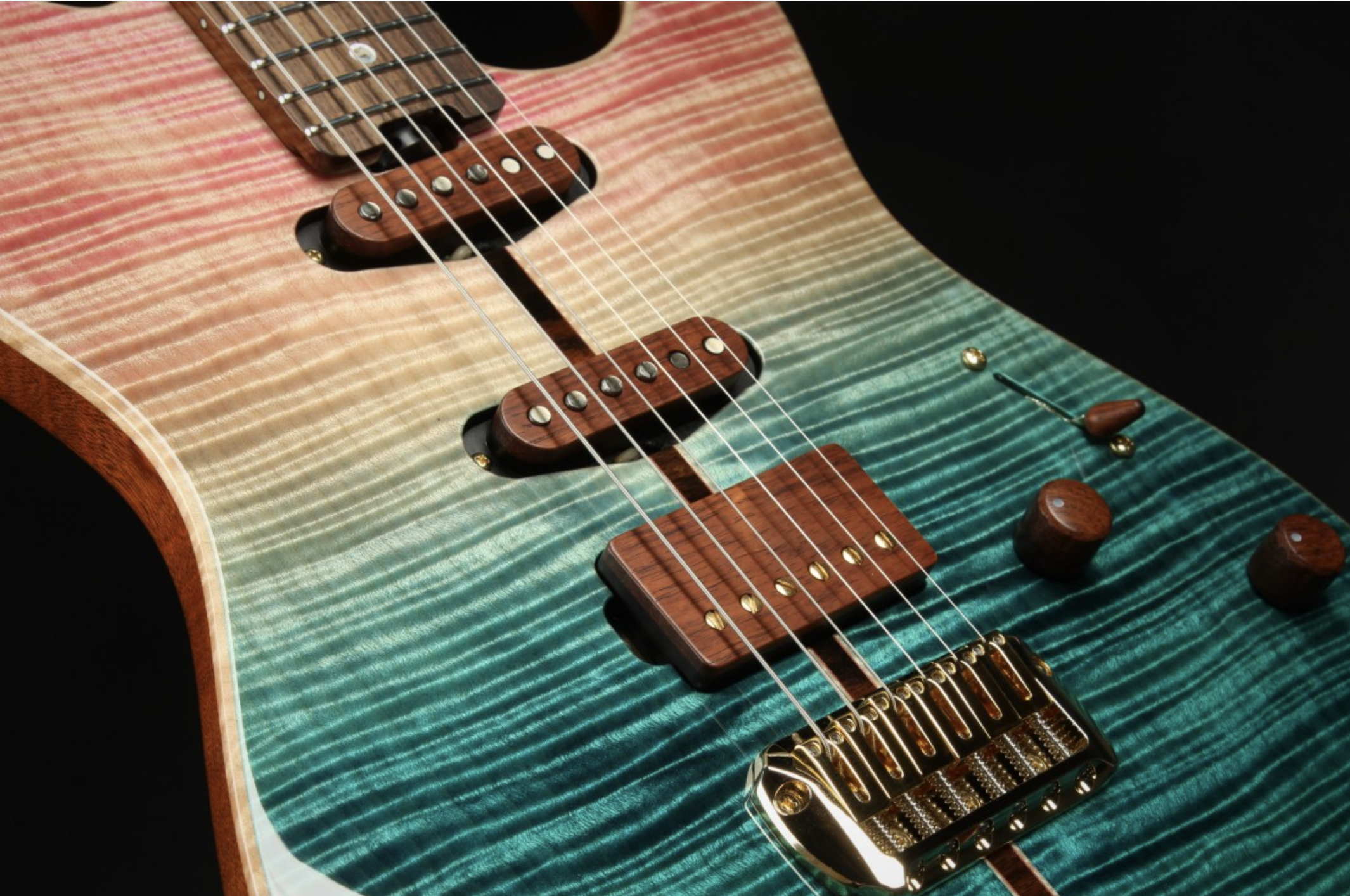 ESP Exhibition Limited 2021 EX21-08 Throbber-CTM - Pink/Turquoise Fade