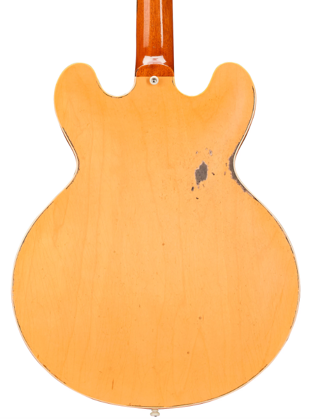 Gibson Custom Murphy Lab 1959 ES-335 Reissue Ultra Heavy Aged Semi-Hollow Electric Guitar Vintage Natural
