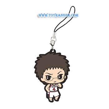 Junpei Hyuga : Kuroko no Basuke Capsule Rubber Mascot Vol.1 (แท้)