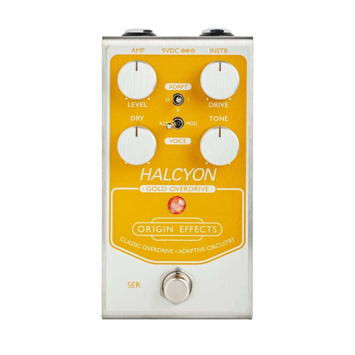 Origin Effects Halcyon Gold Overdrive Pedal