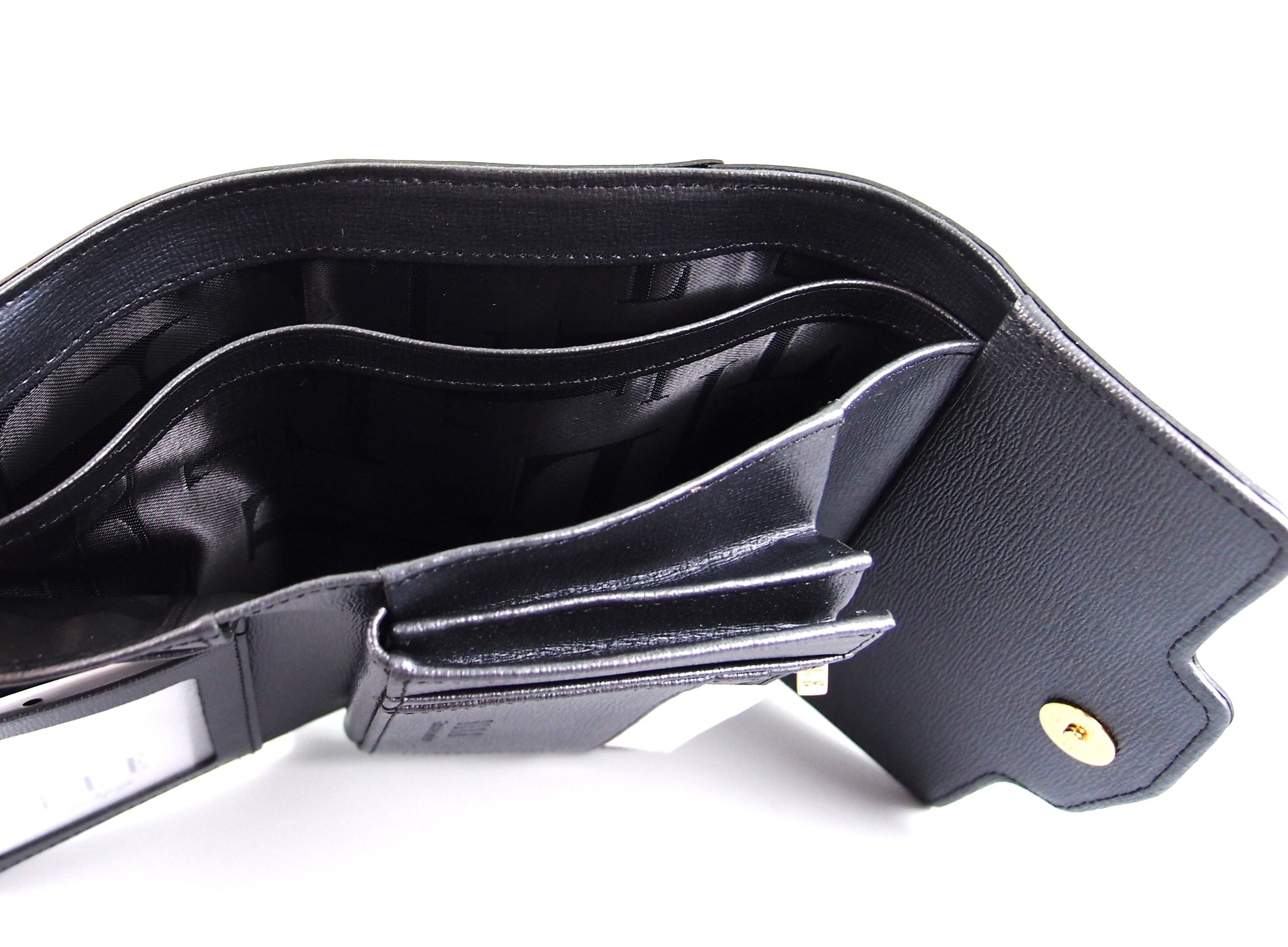 กระเป๋าสตางค์ ELLE เทาเข้มเมทาลิก ใหม่ แท้