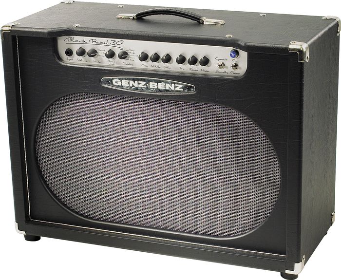 Genz Benz Black Pearl 2X12 Combo Amp Black/Silver