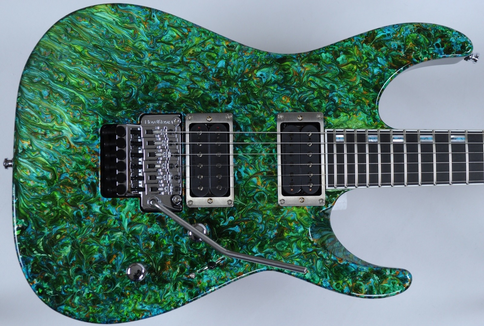 ESP Custom Shop M-II 2016 Exhibition - Liquid JEM Green Finish