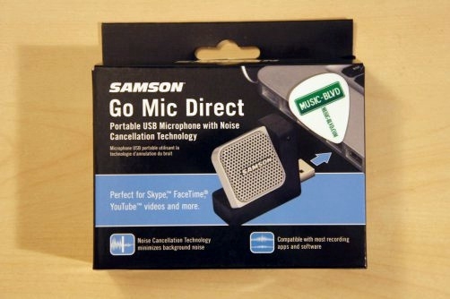 Samson Go Mic Direct - Portable USB Microphone with Noise Cancellation Technology