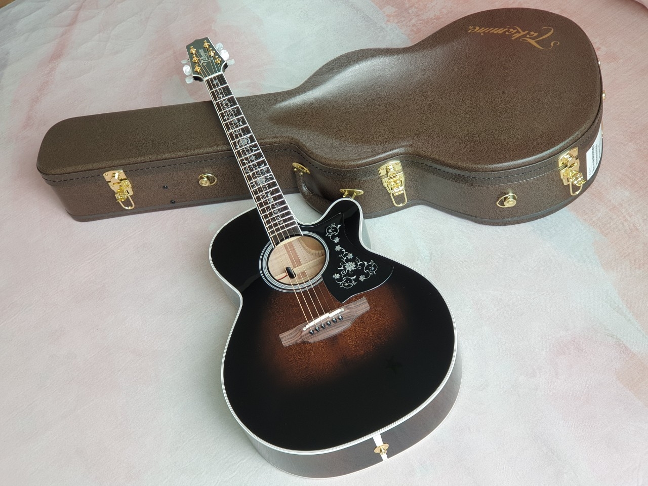 Takamine EF450C Thermal Top Acoustic-Electric Guitar MB Exclusive