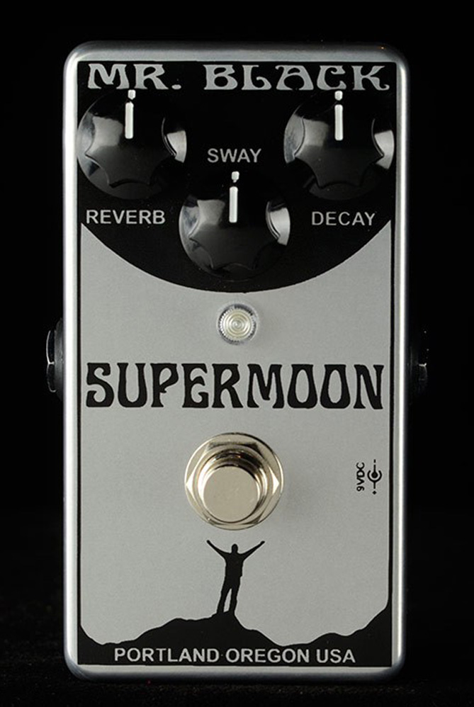 Mr. Black Supermoon Modulated Reverb- Chrome