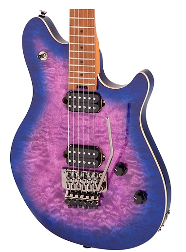 EVH Wolfgang WG Standard Quilt Maple Black Fade