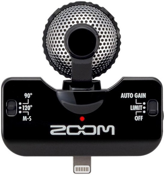Zoom iQ5 Professional Stereo Microphone for iPhone