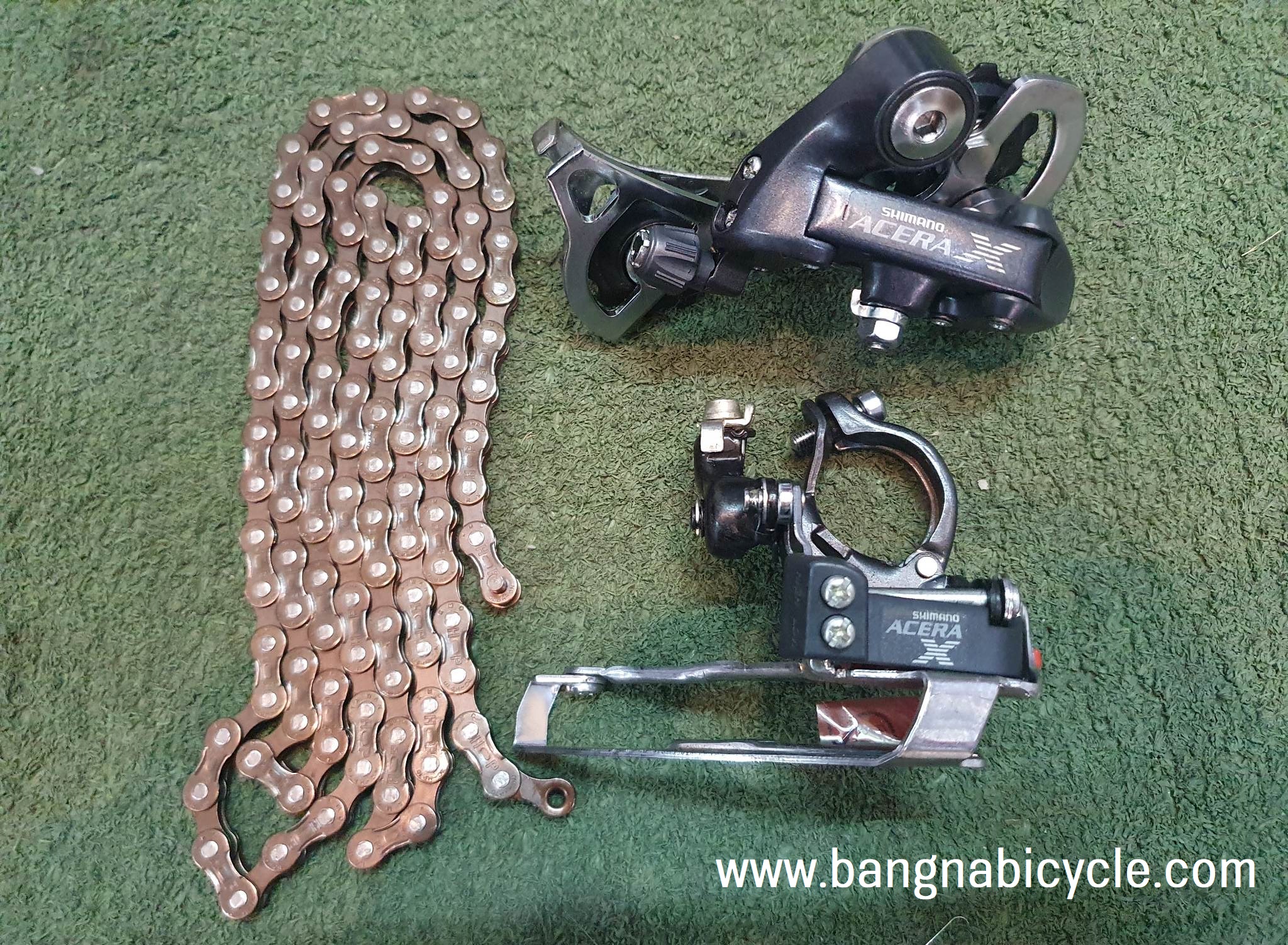 [SALE] ชุดเกียร์ Shimano AceraX 7x3 21 SP (มือ 1 เก่าเก็บ รุ่นผลิตญี่ปุ่น)