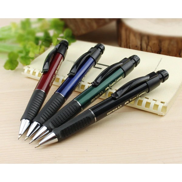 Faber Castell ชุดดินสอกดพร้อมไส้ รุ่น GRIP PLUS 0.7 มม. คละสี - ไส้ดินสอ 0.7 มม. ( 1 ด้าม) คละสี
