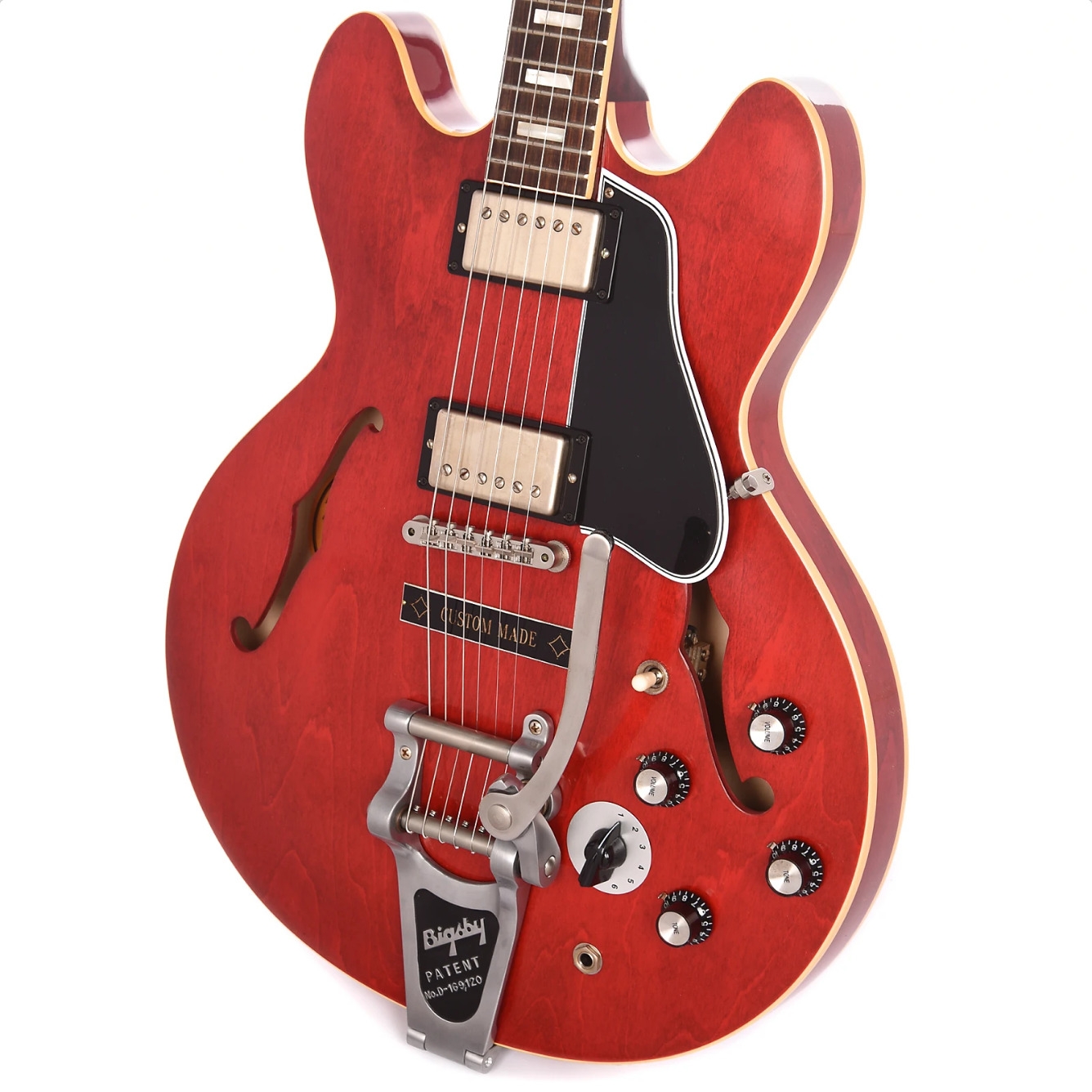 Gibson Memphis ES-335 63 w/Bigsby Sixties Cherry Limited Edition