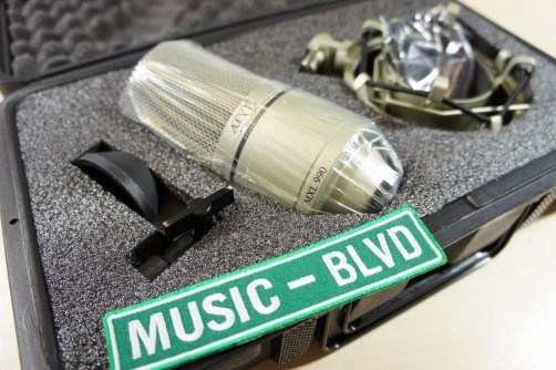 MXL 990 Condenser Microphone with Shockmount