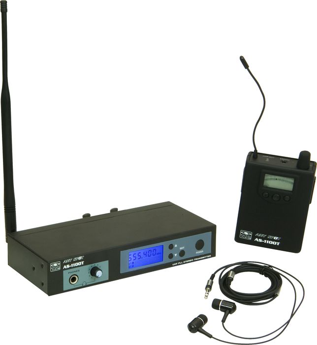 Galaxy Audio AS-1100 UHF Wireless Personal Monitor Ch D