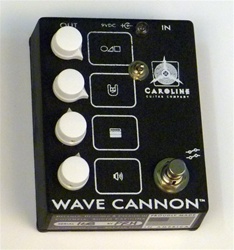 Caroline Guitar Company Wave Cannon Custom BLACK Distortion Pedal
